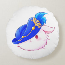 Cute Blue Wizard Bunny Sticker