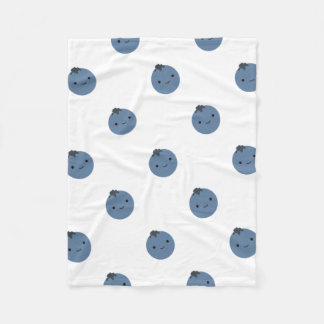Cute Blueberry Fleece Blanket
