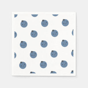 Cute Blueberry Napkin