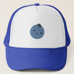 Cute Blueberry Trucker Hat