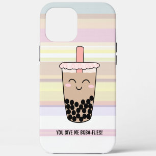 Cute Boba Milk Tea Pun iPhone 12 Pro Max Case