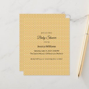 Cute Boho Baby Shower Gender Neutral, Customisable