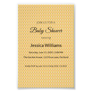 Cute Boho Baby Shower Gender Neutral, Customisable Photo Print