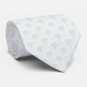 Cute Boho Fan Pattern Neck Tie