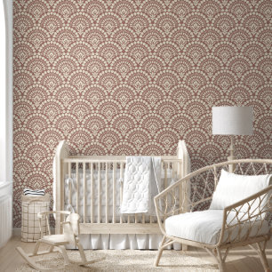 Cute Boho Hand Drawn Doodle Pattern Wallpaper