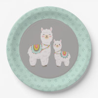 Cute boho llama baby shower