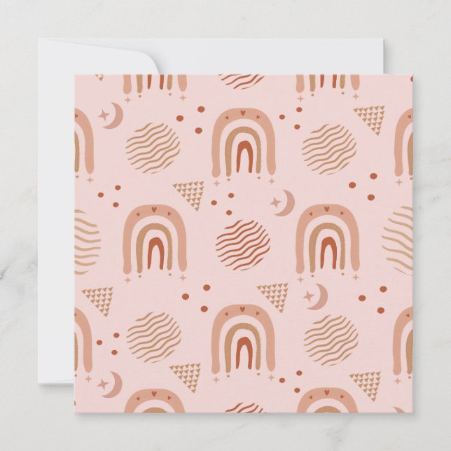 Cute boho seamless pattern (Front)