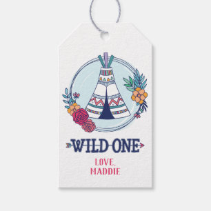 Cute Boho Tribal Thank You Favour Tag