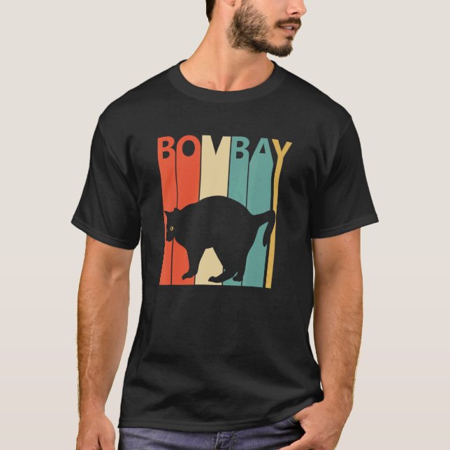 Cute Bombay Cat T-Shirt (Front)