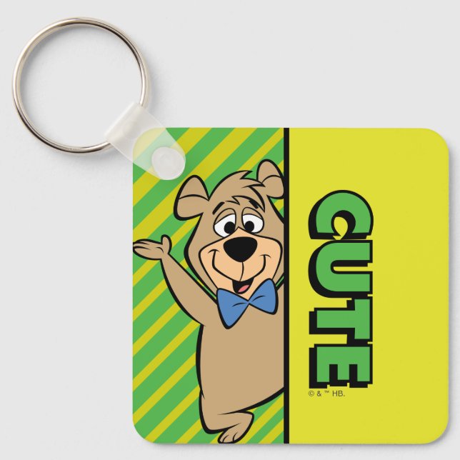 Cute Boo-Boo Bear Key Ring (Front)