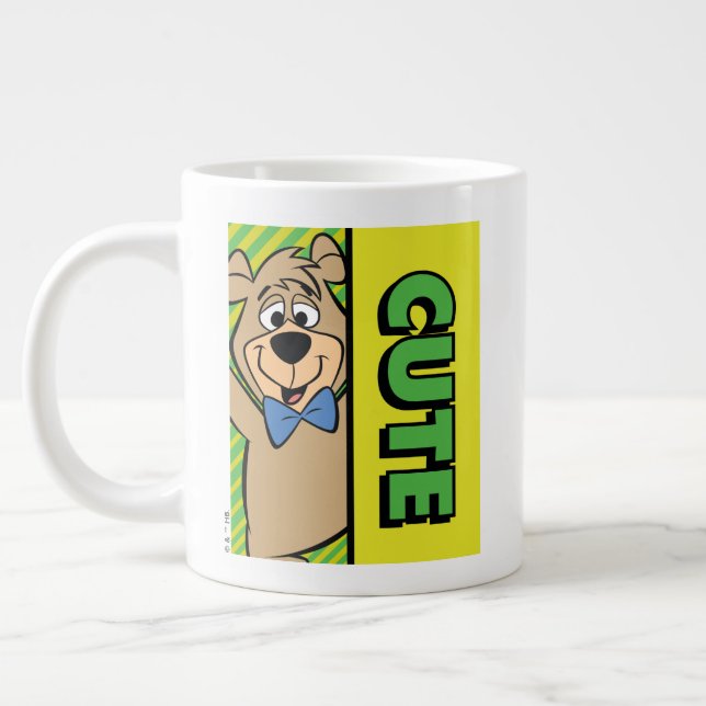 Cute Boo-Boo Bear Large Coffee Mug (Left)