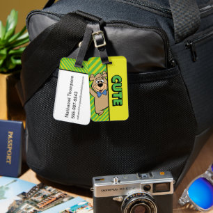 Cute Boo-Boo Bear Luggage Tag