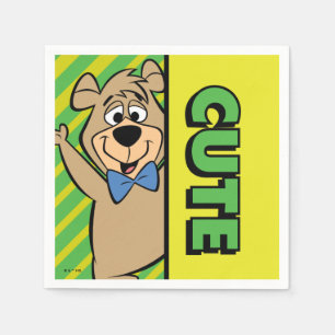 Cute Boo-Boo Bear Napkin