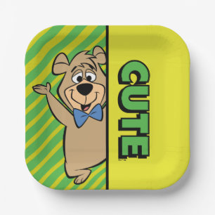 Cute Boo-Boo Bear Paper Plate