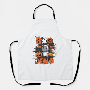 Cute BOO DENG My Moo Thang Halloween Costume Cutes Apron