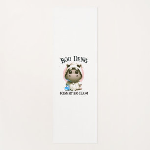 Cute BOO DENG My Moo Thang Halloween Costume Pink Yoga Mat