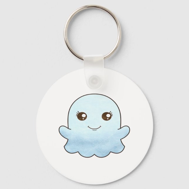 Cute Boo Design Trendy Unique Key Ring (Front)