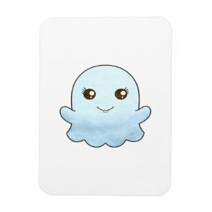 Cute Boo Design Trendy Unique Magnet