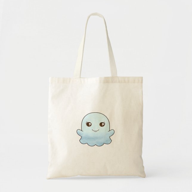 Cute Boo Design Trendy Unique Tote Bag (Front)