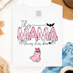 Cute Boo Ghost Mama Spooky  T-Shirt