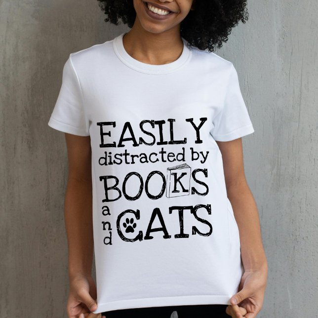 Cute Book and Cat Lover  T-Shirt (Creator Uploaded)