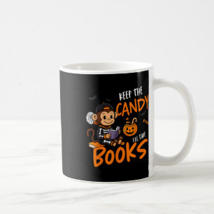 Cute Book Reader Halloween Reading Bookworm Boys G Coffee Mug