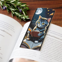 Cute Bookish Kitten