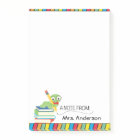 Cute Bookworm, A Note From Teacher, Personalised