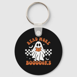 Cute Booooks Ghost Read More Books Fun Teacher Hal Key Ring