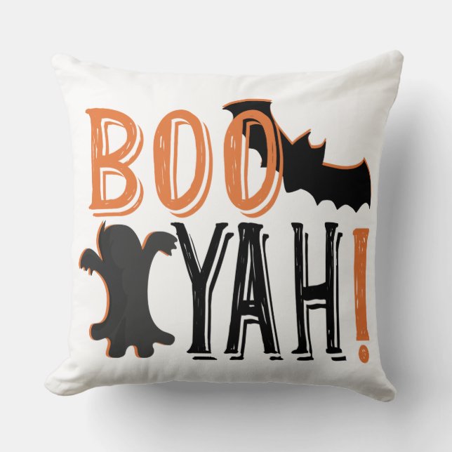 cute booyah halloween cushion (Front)