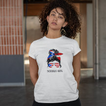 Cute Boricua Girl Puerto Rico Flag 