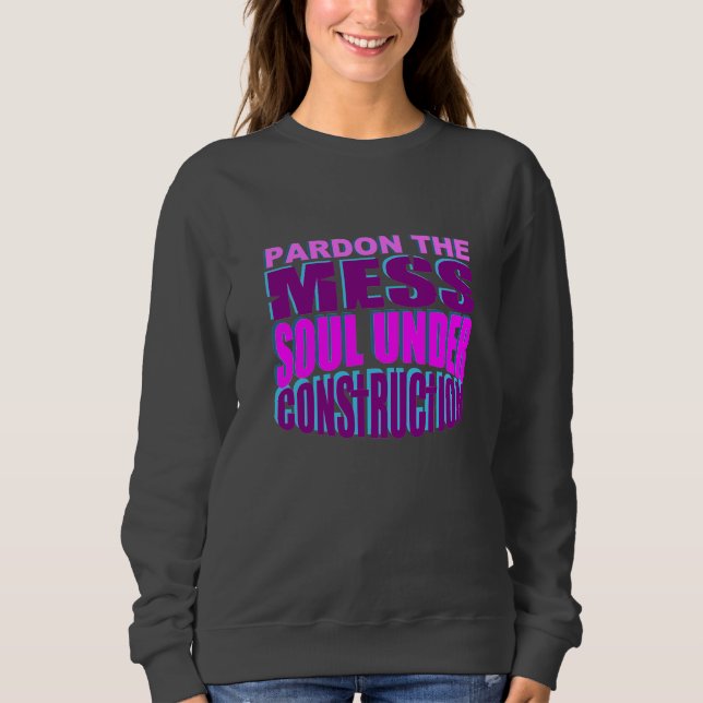 cute Born again Christian  Sweatshirt (Front)