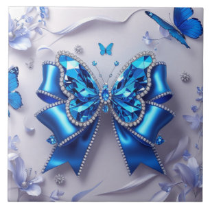 Cute bow Ceramic Tile
