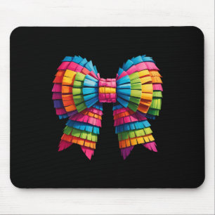 Cute Bow Coquette Funny Cinco De Mayo Girls Women Mouse Pad
