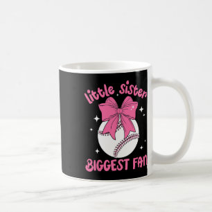 Cute Bow Coquette Little Sister Biggest Fan Sell G Coffee Mug