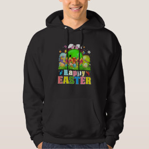 Cute Bowling Ball Hatched From Egg Easter Day Men  Hoodie