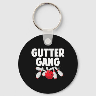 Cute Bowling Design For Men Women Kids Bowling Spo Key Ring