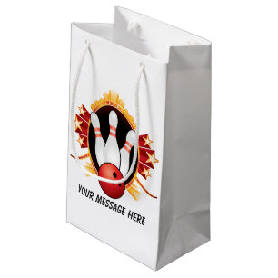 Cute bowling party sports bag