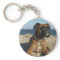 Cute Boxer Dog Keychain