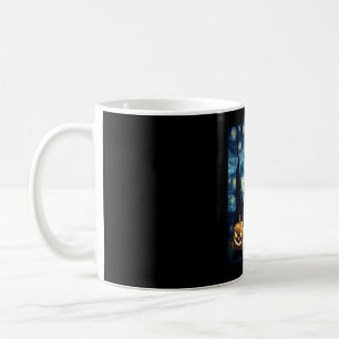 Cute Boxer Halloween Jack O Lantern Pumpkin Face S Coffee Mug