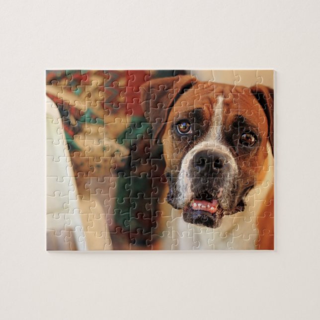 Cute Boxer Jigsaw Puzzle (Horizontal)