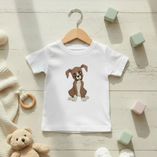 Cute Boxer Puppy Dog Baby or Toddler T-Shirt