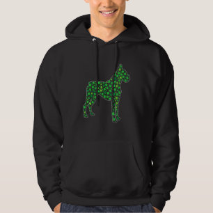 Cute Boxer Saint Patrick S Day Dogs Dad Mom Hoodie