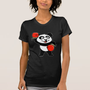 Cute Boxing Panda T-Shirt