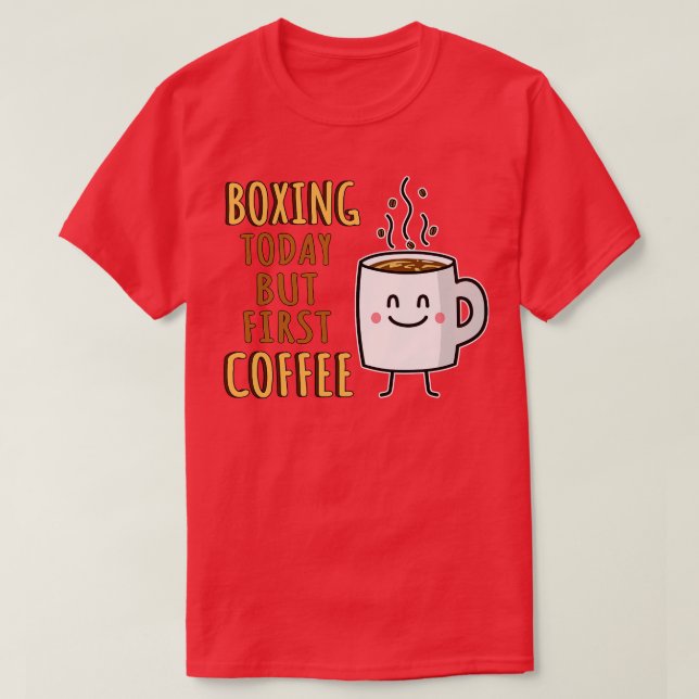 Cute Boxing T-Shirt (Design Front)