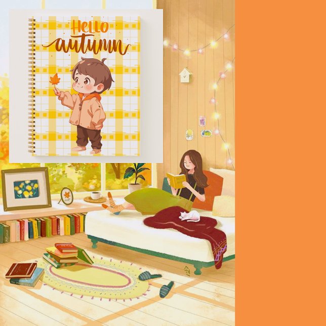 cute boy 🥨🍁 notebook (Creator Uploaded)