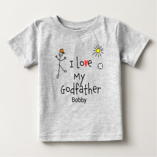 Cute Boys I love My Godfather Baby Tee