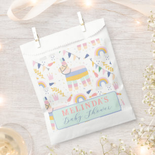 Cute Boy's Llama Rainbow Birthday Party  Favour Bag