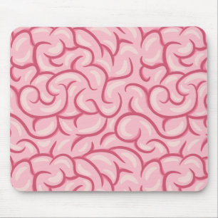 Cute Brain Mouse Pad