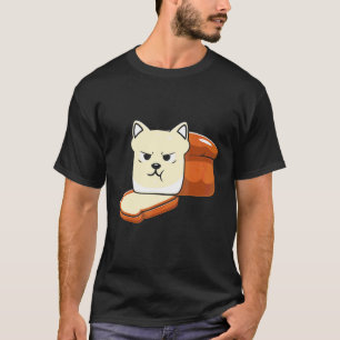 Cute Bread Cat Halloween T-Shirt